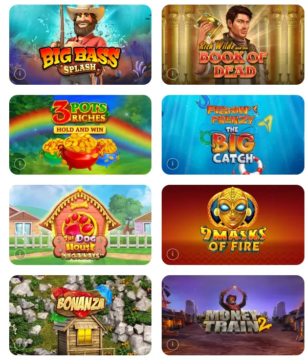 MrQ Casino games